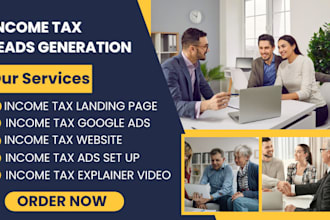 income tax leads finance website income tax tax website finance leads