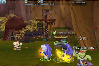 develop automation game bot,cheated bot,game cheats bot, mmorpg bot,telegram bot