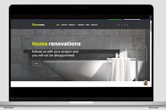 build home improvement website, home remodeling website home renovation website