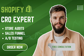 increase shopify conversion rate audit shopify store cro, shopify website review