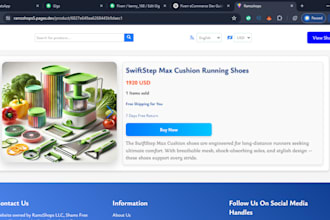 build a ecommerce website with admin panel using next js