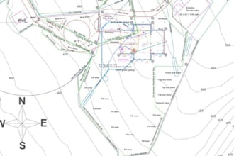 do ca, tx, fl grading plan, land surveying, site plan, topography with pe stamp