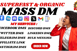 send discord, facebook mass dm, twitter dm instagram, telegram dm, daily cold dm