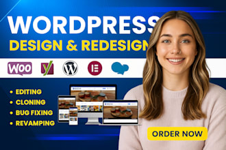 redesign wordpress revamp wordpress website car detailing website on ionos