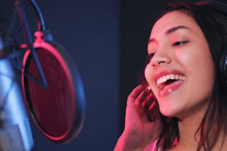 sing, produce podcast radio jingle music, intro and outro, youtube theme music