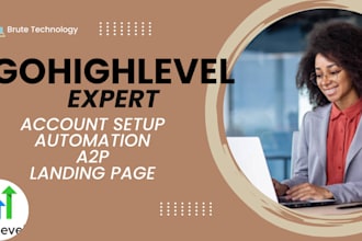 automation, landing page, gohighlevel website, ghl a2p, sales funnel