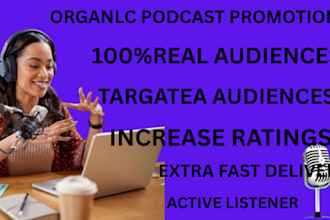 do organic apple podcast promotion for huge downloads and ratings
