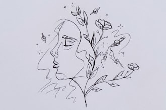 line designs and tattoos