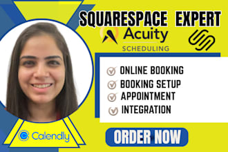 set up online store, wordpress appointment, calendly, acuity, square vagaro