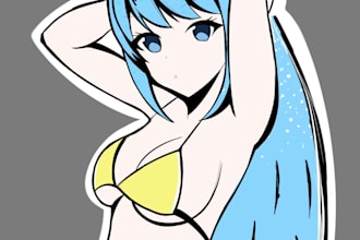 create anime and or oc fanart for an affordable price