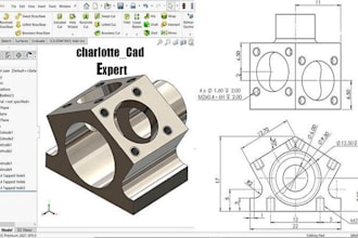 design 2d and 3d models for 3d printing design using solidworks inventor autocad