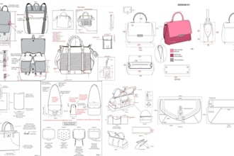 do bag tech pack, bag design, tech pack handbag, backpack design tote bag design