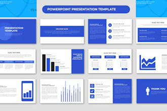 design modern powerpoint presentation powerpoint template google slides or canva