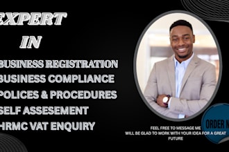 do business registration,compliances,policies and procedures