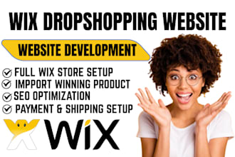 build wix dropshipping store via appscenic modalyst autods topdawg wholesale2b