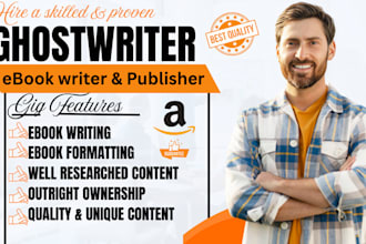 do fiction book ghostwriter, romance ghostwriter, self help ebook ghostwriter
