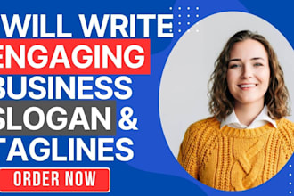 engaging business slogans and taglines that boost your brand in your country