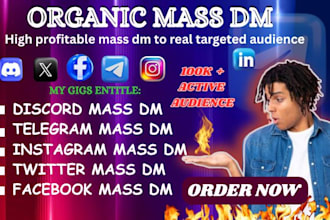 do discord mass dm, instagram mass dm, facebook mass dm, telegram mass dm