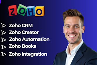 be zoho one expert for automations, workflow, integration and CRM