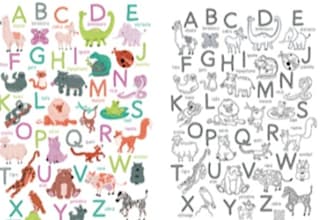 design fun, colourful and printable educational kids card games for children