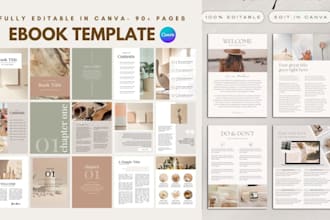 do minimalist canva ebook design workbook worksheet design pdf ebook formatting