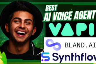 build powerful ai voice agents using vapi ai bland ai twilio synthflow ai