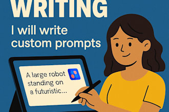 design ai prompts for writing, automation or business