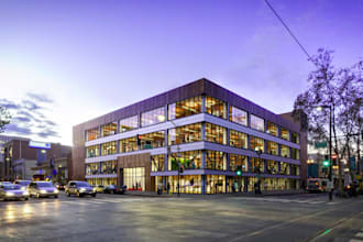 remodel condominium commercial building,render office,cgi exterior design,3dsmax