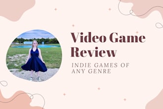 review your indie video game and give feedback