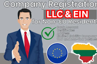 register USA llc for non US, register llc in wyoming llc service US bank