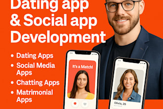do dating app, social app, live streaming app,video call app, chat app, game app