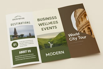 do trifold brochure design, bifold, brochure design, trifold, digital brochure