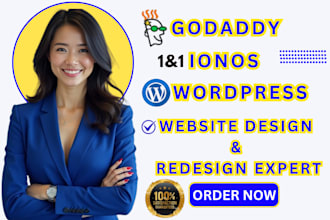godaddy website godaddy website design godaddy expert godaddy builder wordpress
