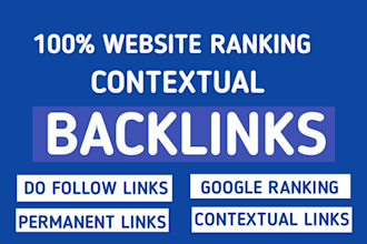 seo backlinks 1000 contextual authority link building service for google ranking