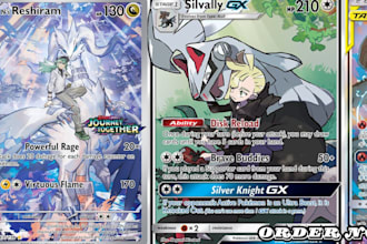 create custom tcg pokemon cards banner, fakemon chibi art funks anime style