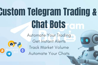build custom automated telegram trading bot, pumpfun bot, bundler bot on solana