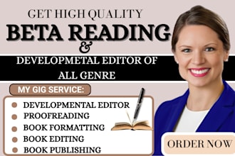 beta read and critique your fiction and nonfiction with honest feedback