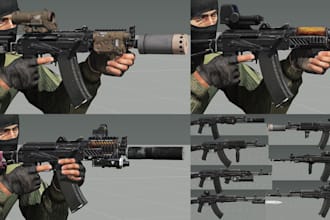 make custom clothings, weapons, gears and skin for your dayz server, dayz