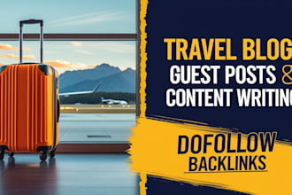 write and publish travel guest post with dofollow backlinks