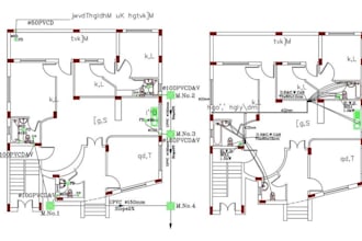 make grading, plumbing plan, erosion control and drainage plan in autocad