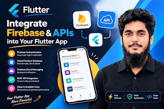 integrate firebase and apis into your flutter app