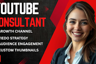 be your expert youtube consultant and coach via live call