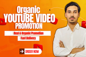 do organic and real time youtube video promotion for your channel growth