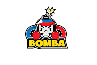 create fun future world champion boxer team logo