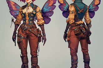 do dnd character art illustration or game character art