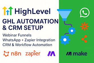 do gohighlevel ai automation ghl crm funnel whatsapp and zapier integration