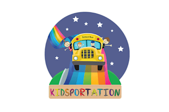 design stylish consulting kid sportation logo