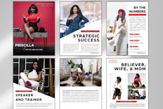 design your epk, pitch deck, press kit, media kit, and a professional flyer