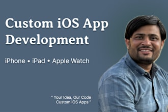 develop custom ios app using swiftui, uikit and swift