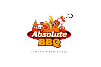 make awesome high quality logo with skewers for absolute BBQ
